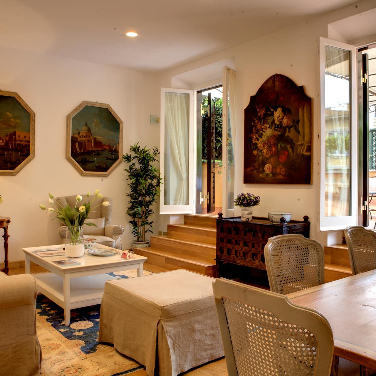 Garden Suite Apartment Living Area