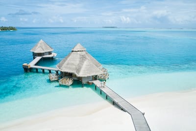 Cabanas on the beach