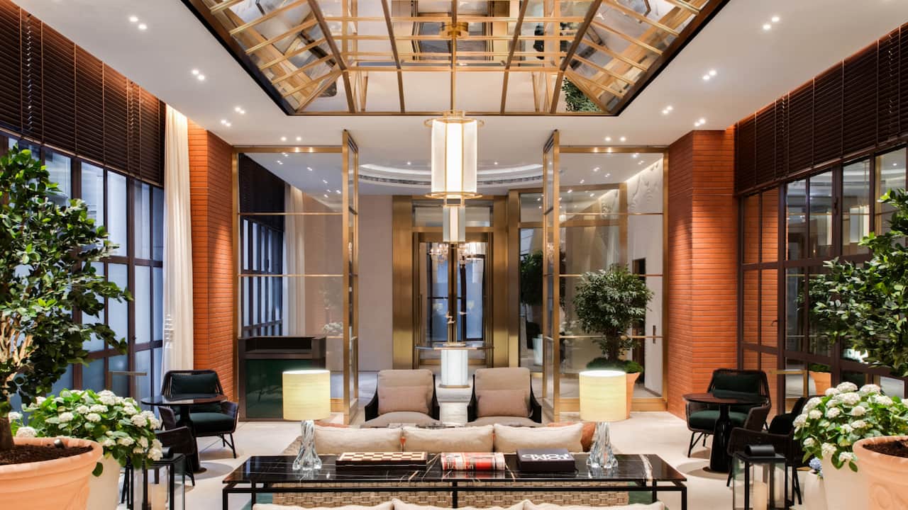 View of Lanson Place Hotel Interior