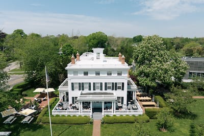 Hotel exterior with entrance